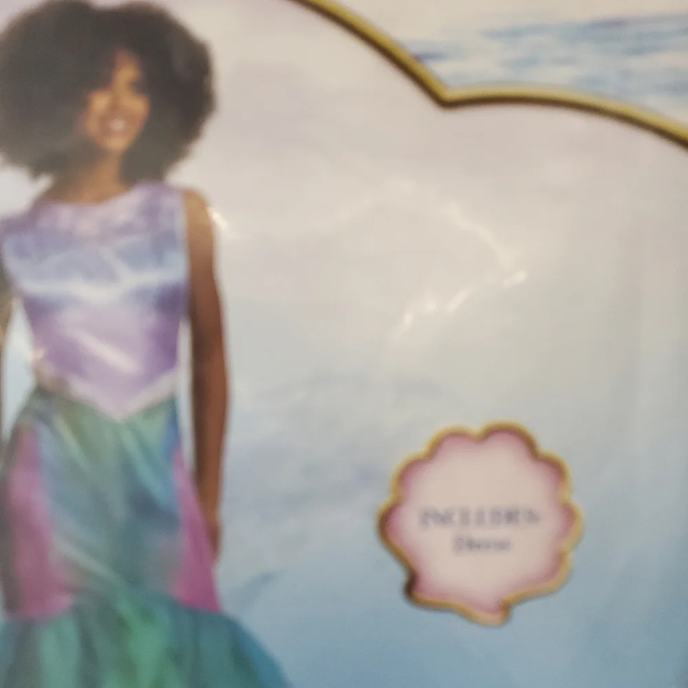 Ariel's Dress From Disney's The Little Mermaid- Costume- Size Adult S- New- RRR - Picture 3 of 3